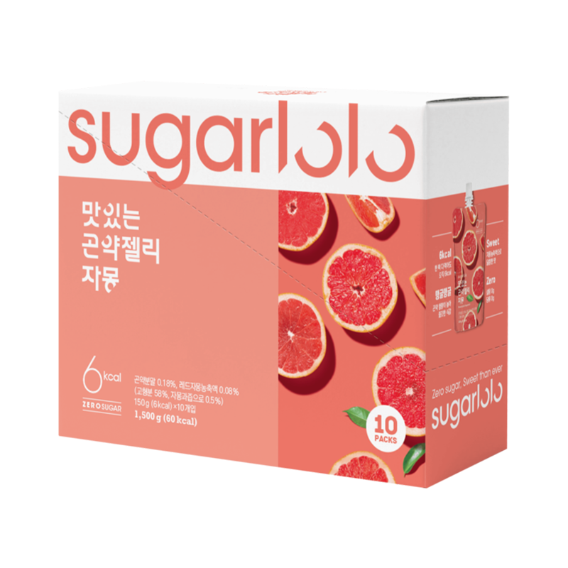 SUGARLOLO Konjac Jelly - Grapefruit [Bundle]