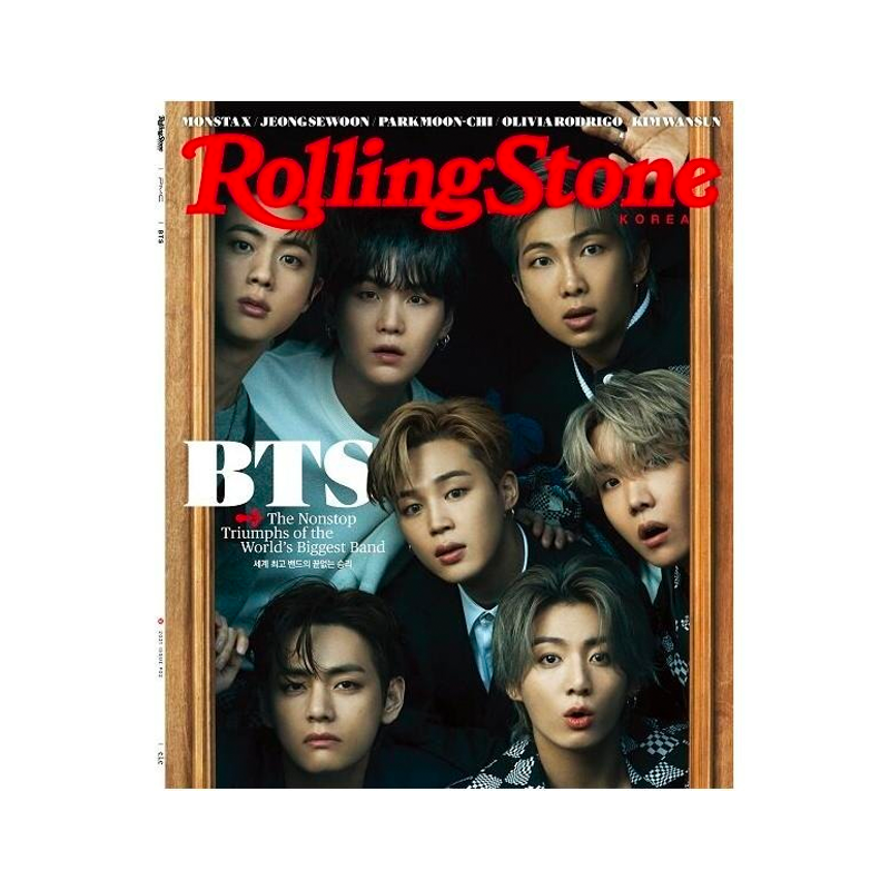 Rolling Stone Korea Magazine 2ND Edition [BTS] - Korean Edition