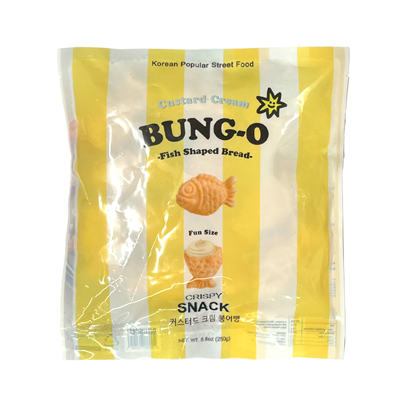 Bung-O – Fischförmiges Gebäck mit Puddingfüllung
