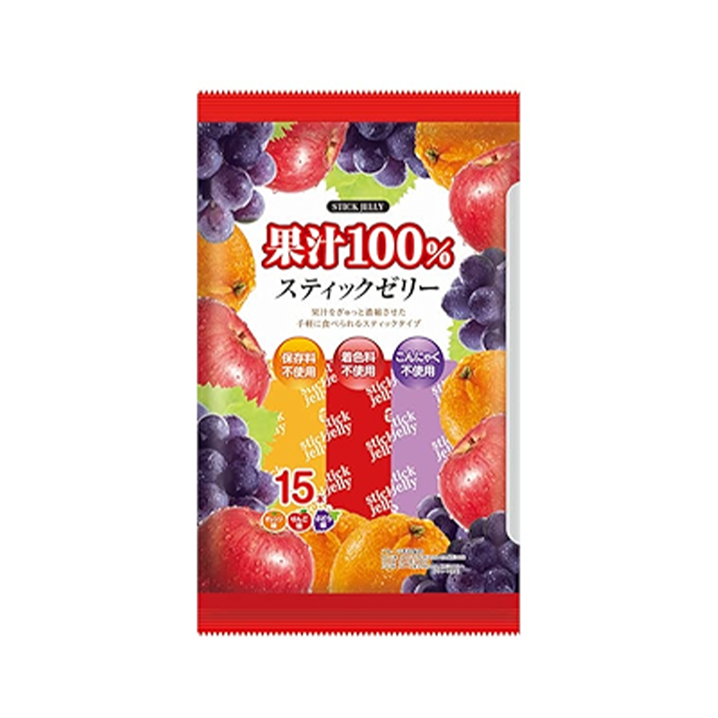 RIBON Fruit Jelly Sticks - 15 pcs