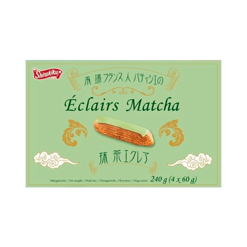 SHIRAKIKU Eclairs - Matcha