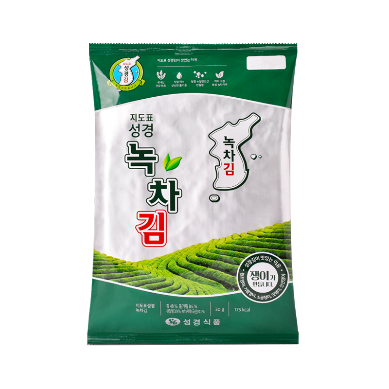 SUNG GYUNG Seasoned Seaweed - Green Tea 