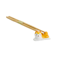 젓가락 받침대 - 시바견 - 옐로우