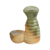 Chopsticks Rest Sake Set - Green
