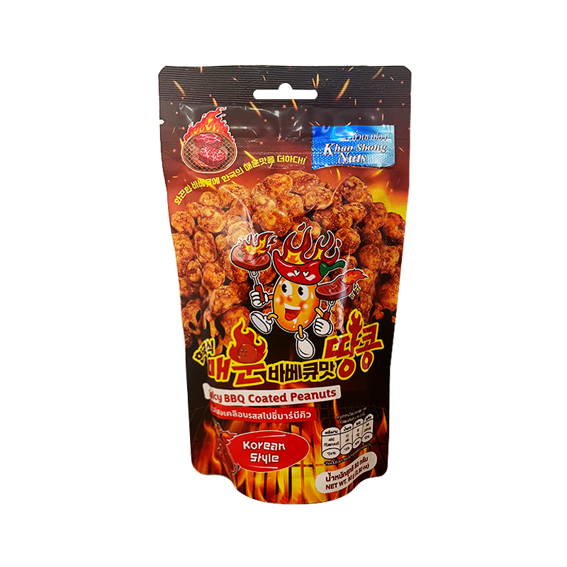 KHAO SHONG Spicy BBQ Coated Peanuts