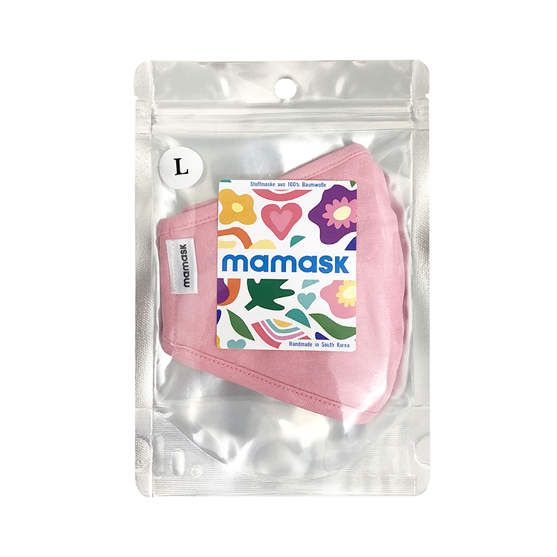 MAMASK Reusable Fashion Mask - Oxford Pink L