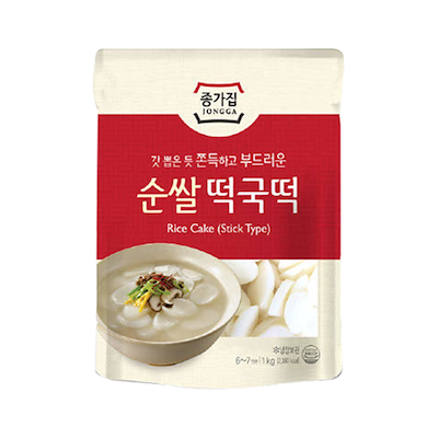 JONGGA Sliced Rice Cake for Soup