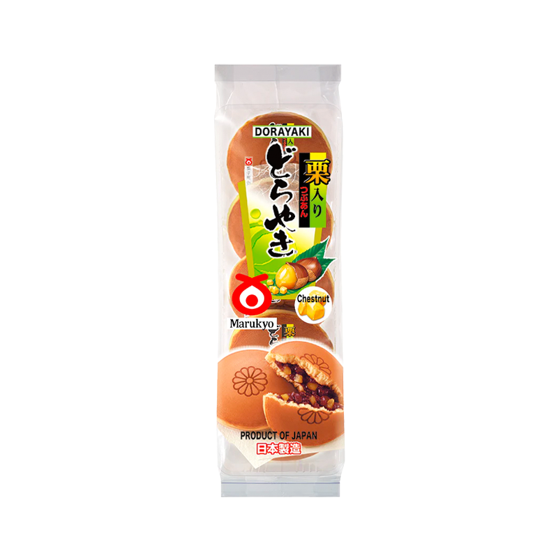 MARUKYO Dorayaki - Sweet Red Beans & Chestnut