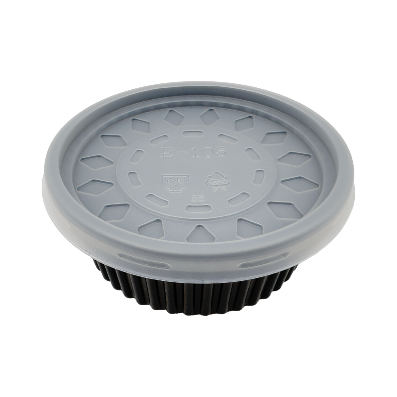 K4-D/S 원형용기 (PP), 100 ml, Ø105 mm, 뚜껑 포함 (PP), 1000입