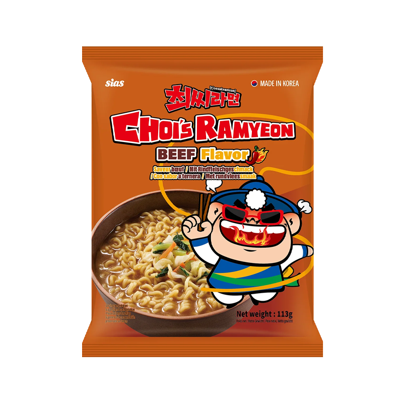 Choi's Ramyeon Beef Flavor