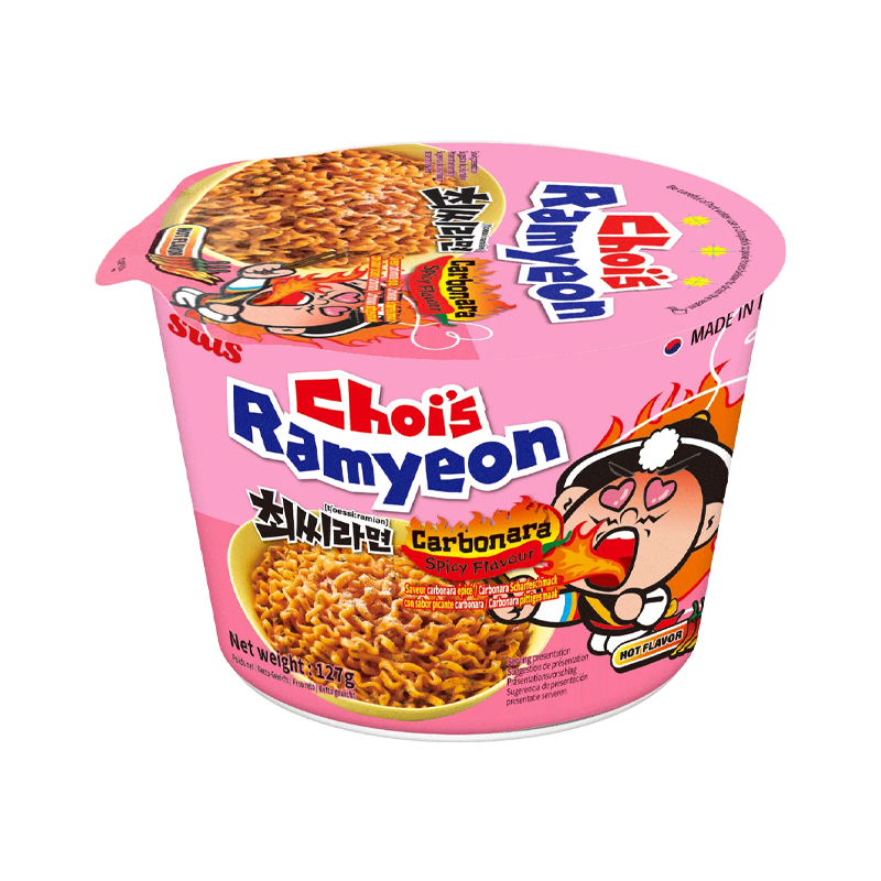 최씨 라면 까르보나라 컵