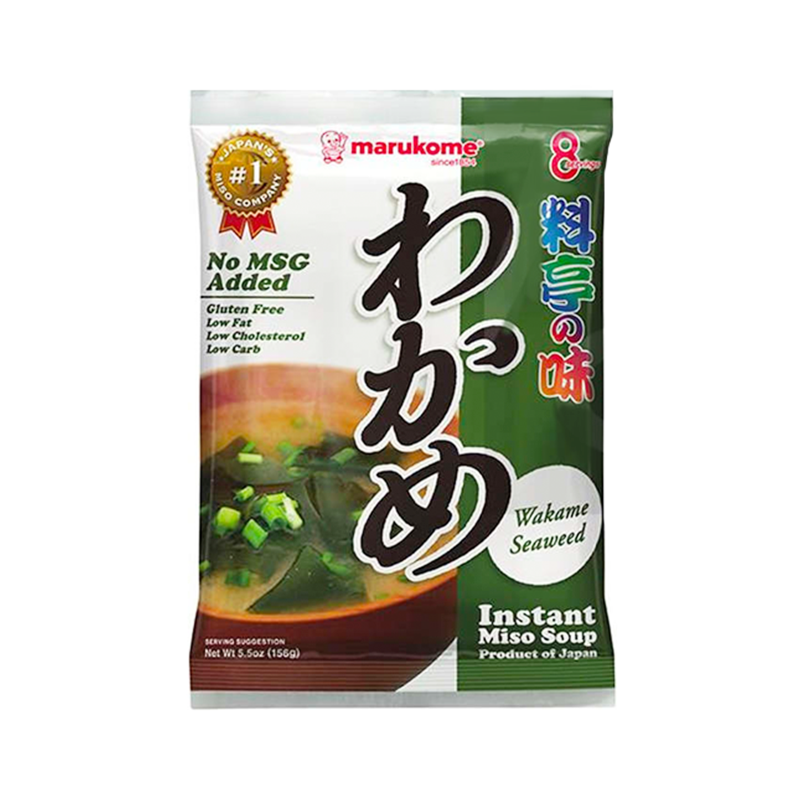 MARUKOME Instant Miso Soup with Seaweed
