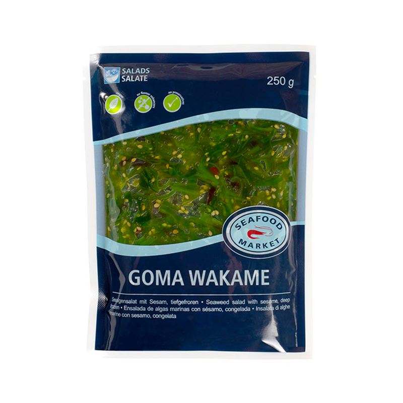 SEAFOOD MARKET Goma Wakame Original - Seealgensalat Mit Sesam, Mariniert