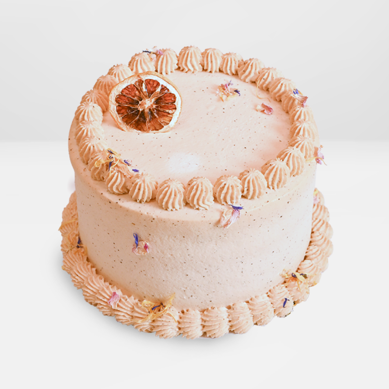 Earl Grey Whipped Cream Cake