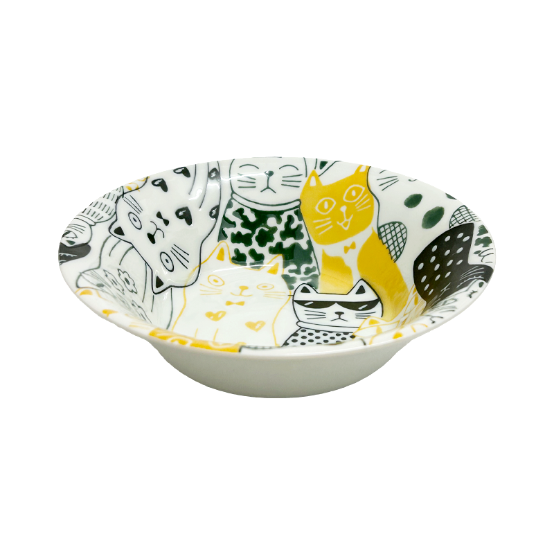 CAT'S DOWNTOWN STORY Ceramic Bowl