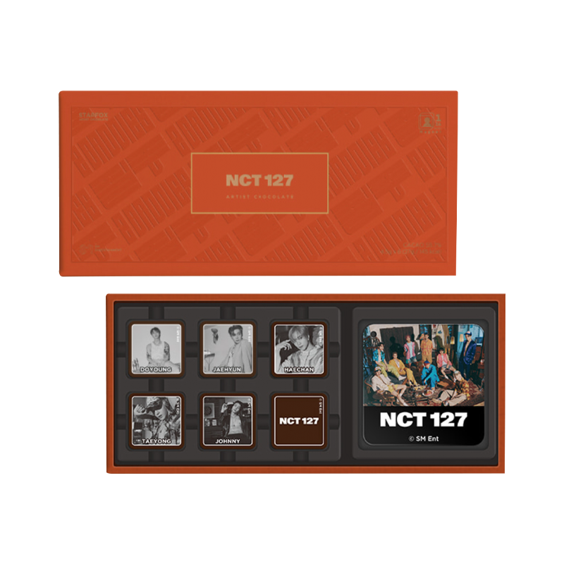 스타폭스 NCT 127 아티스트 초콜릿 - 실사 마그넷 