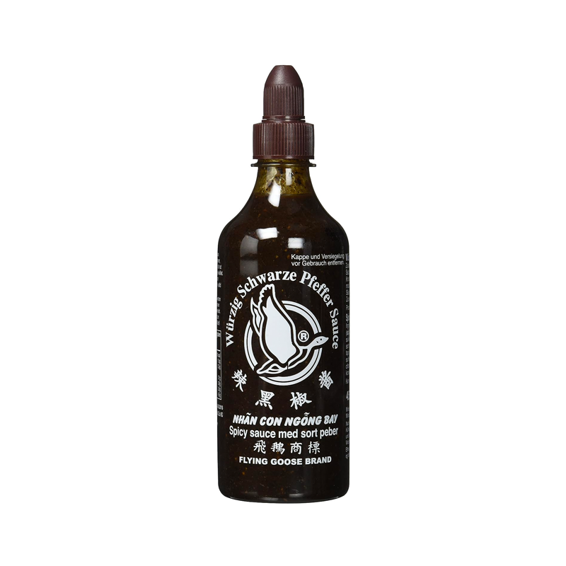 FLYING GOOSE Sriracha Chili Sauce - Black Pepper 