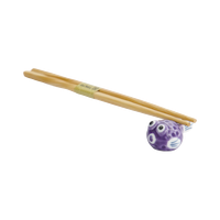 Chopsticks Rest Blowfish - Purple