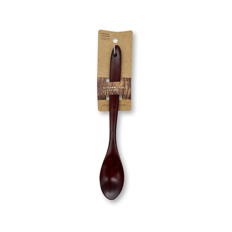 KITCHEN TOOL Lacquered Cooking Spoon - S