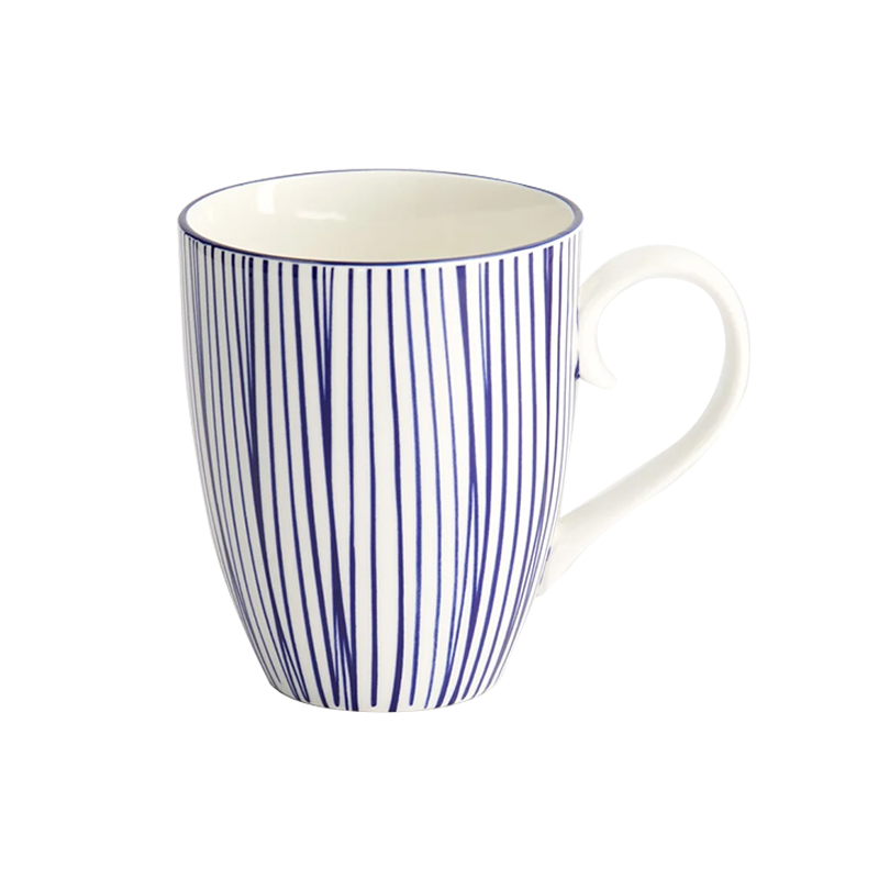 Nippon Blue Mug 8,5x10,2cm 380ml Lines