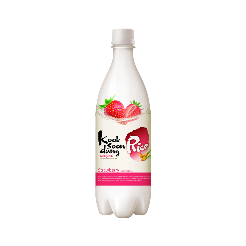 KOOKSOONDANG Makgeolli 4% - Erdbeere mit Pfand 