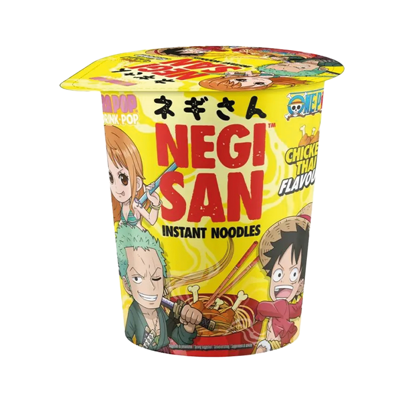 NEGISAN One Piece Instant-Cup-Nudeln - Hähnchen-Thai-Geschmack