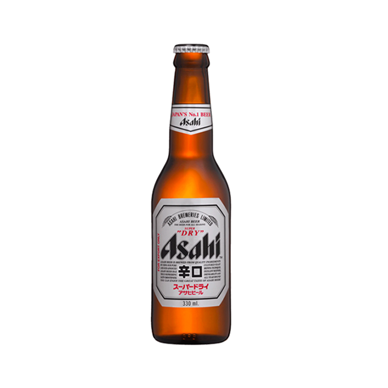 ASAHI Bier 5% in Flasche mit Pfand