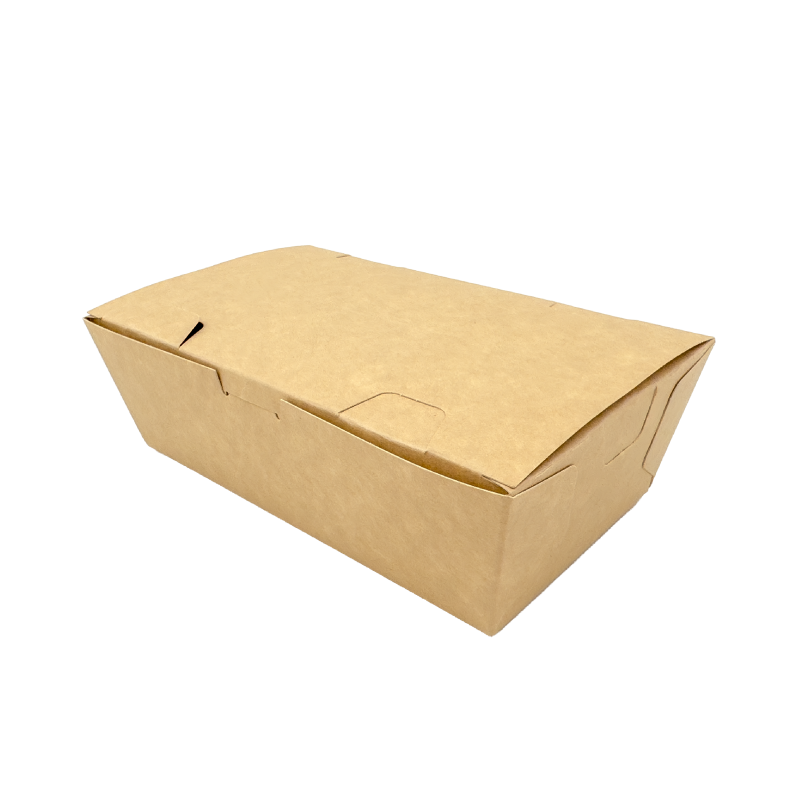 A5 크라프트 종이박스 (S), 900 ml, 코팅처리, 200입