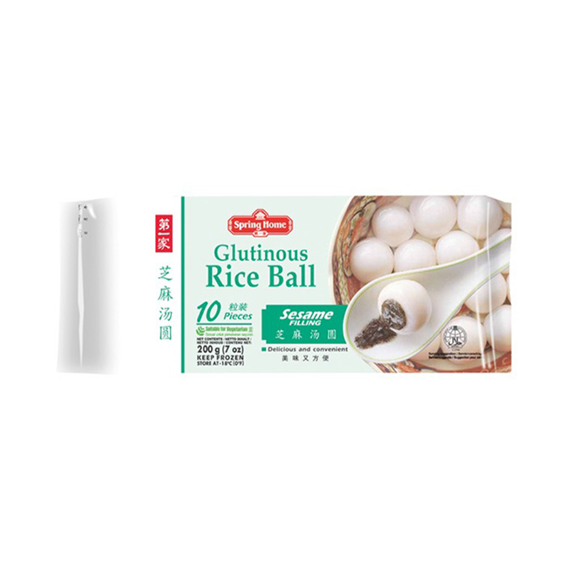 SPRING HOME Glutinous Rice Ball - Sesame Filling 