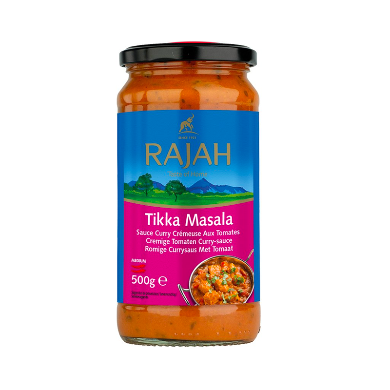 RAJAH Tikka Masala - Cremige Tomaten Curry-Sauce
