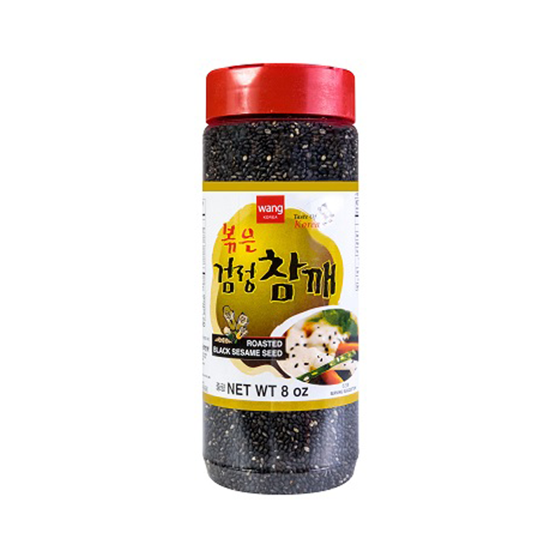 WANG gerösteter schwarzer Sesam – Reis, Getreide, Obst