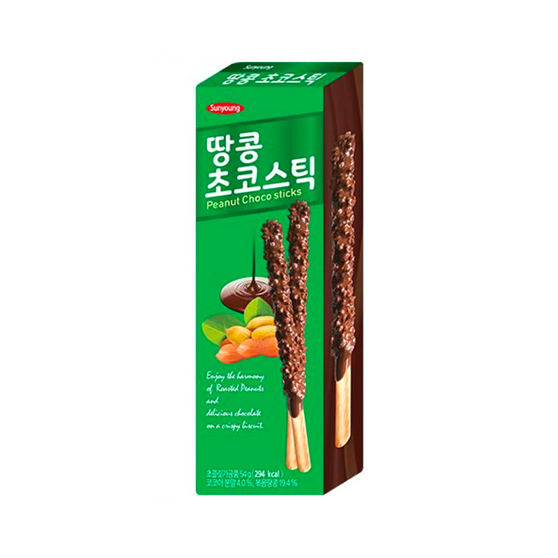 SUNYOUNG Peanut Choco Sticks