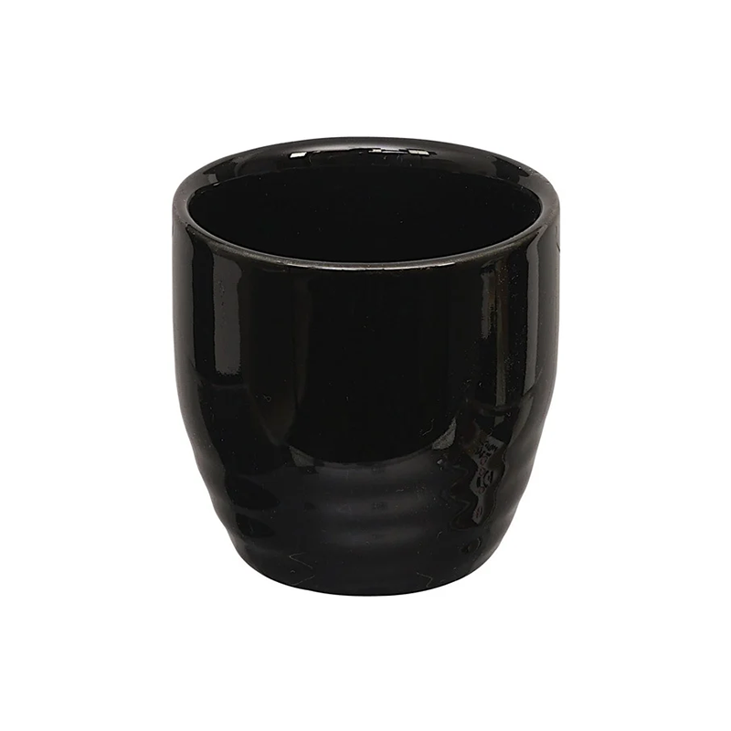 Black Series Sake Cup 4.9x4.8cm 50ml Black