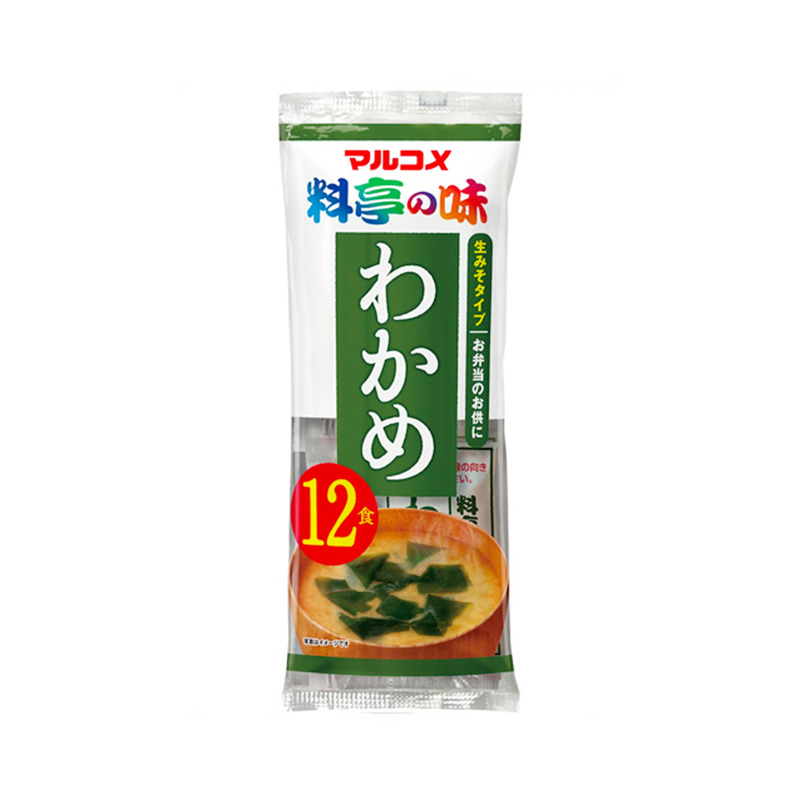 MARUKOME Instant Miso Soup with Seaweed