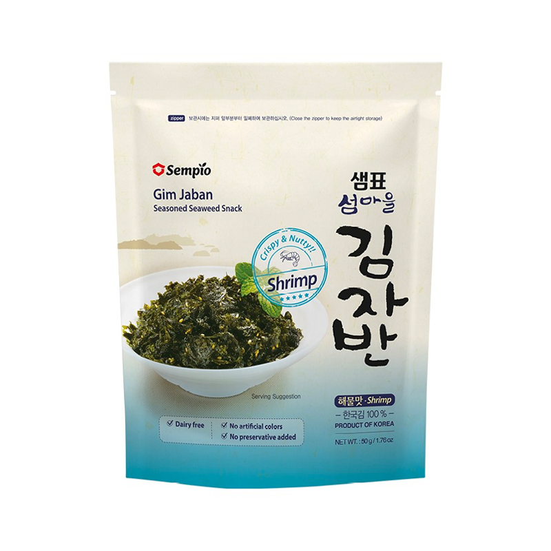 SEMPIO Crunchy Seaweed Snack - Shrimp 