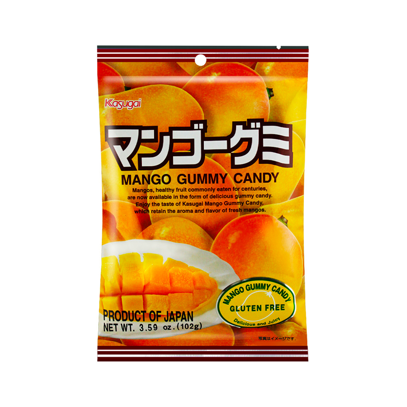 KASUGAI Mango Gummy Candy