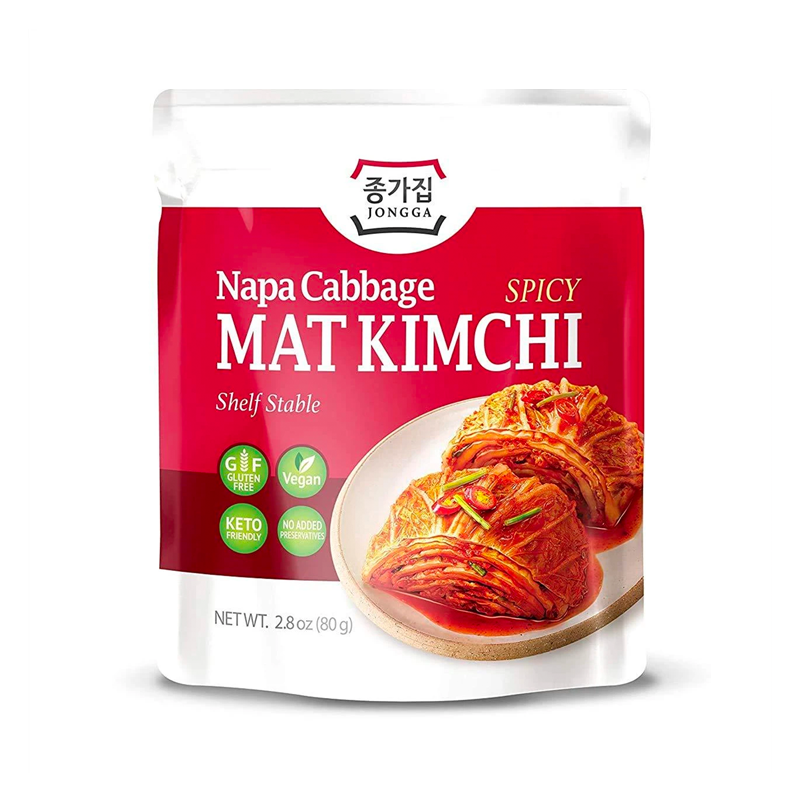 JONGGA Matkimchi - Kimchi aus Chinakohl - Geschnitten - Vegan, Glutenfrei