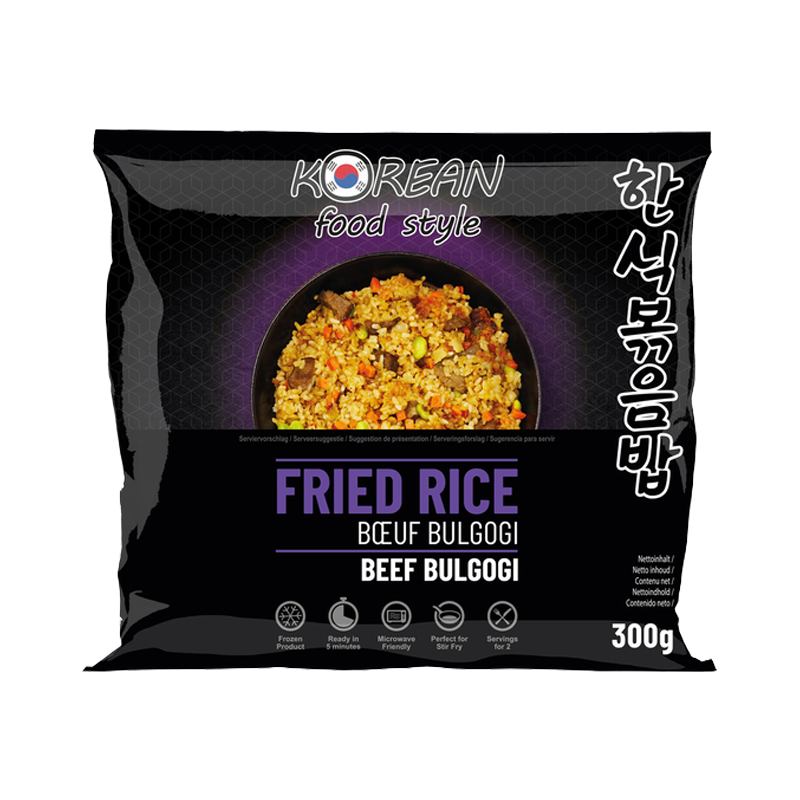 KOREAN FOOD STYLE Fried Rice - Beef Bulgogi