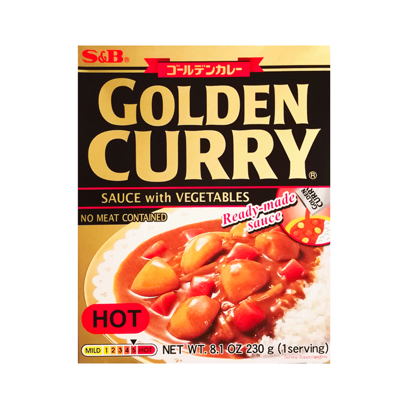 S&B Golden Curry Vegetarisch - scharf