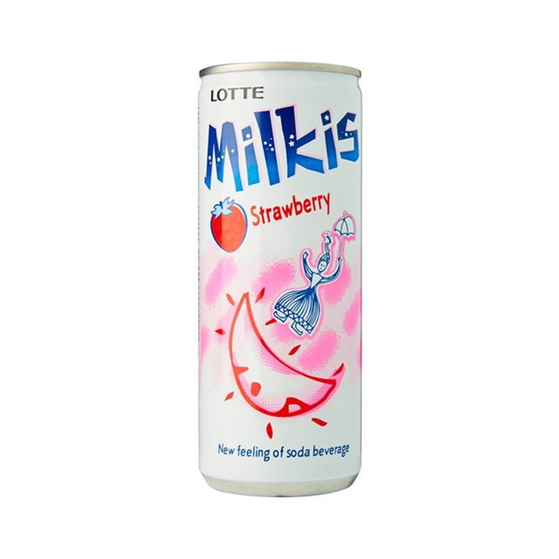 LOTTE Milkis - Strawberry with Pfand