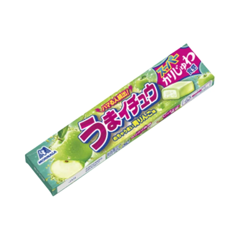 MORINAGA Haichu Soft Candy - grüner Apfelgeschmack