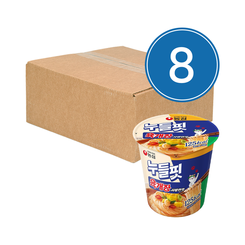 NONGSHIM Noodle Fit - Yukgaejang Ramen [Bündel]