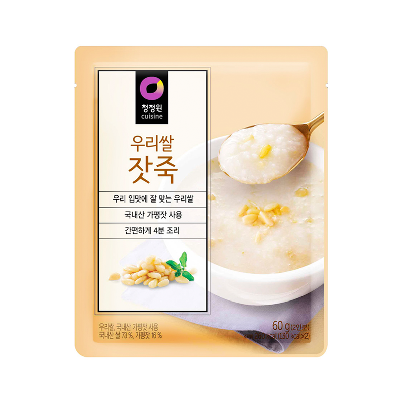 청정원 우리쌀 잣죽 2인분