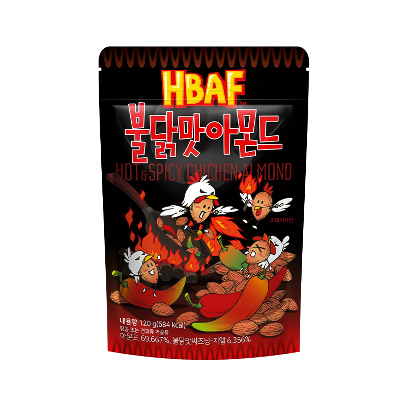 HBAF Almond - Hot & Spicy Chicken  