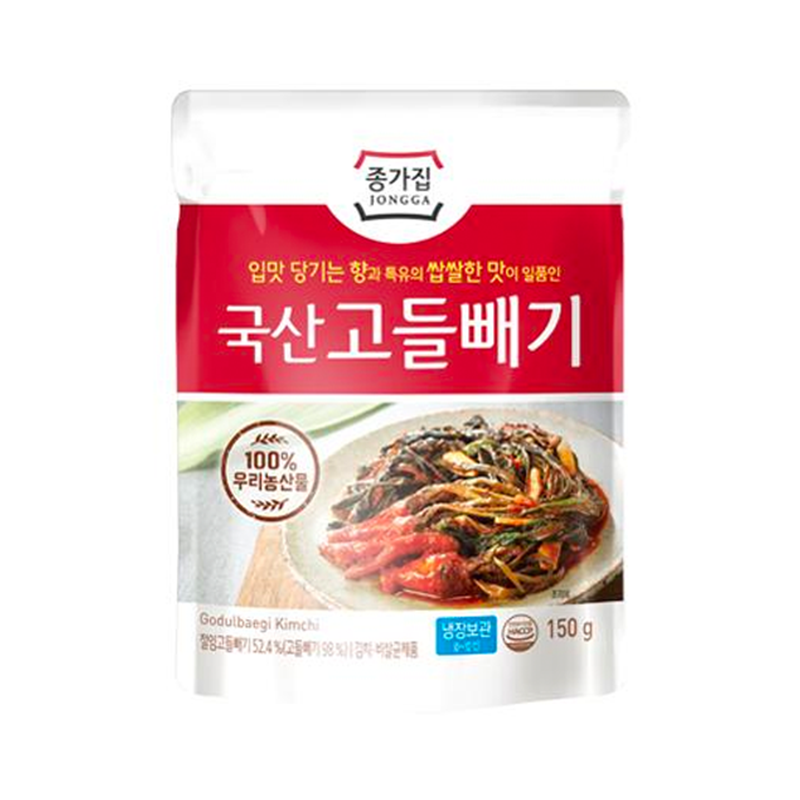 JONGGA Godulbbaegi  Kimchi