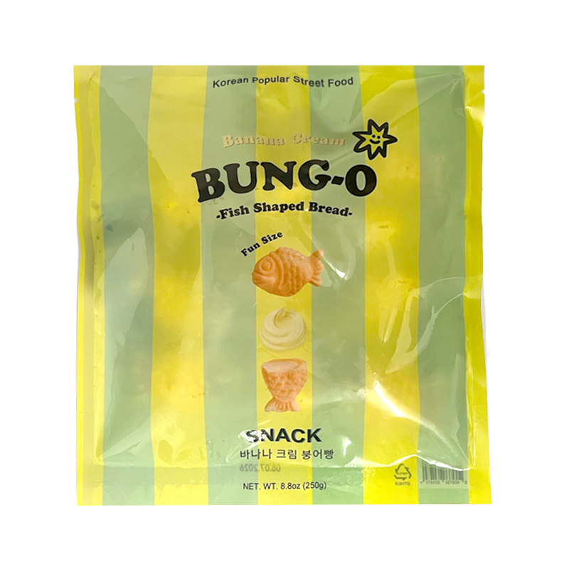 Bung-O Fish shaped Bread - Banana Cream