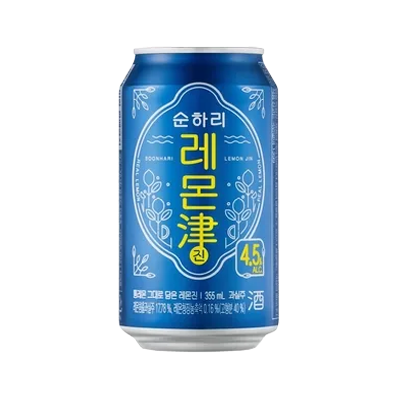 LOTTE Sunhari Lemon Jin Alc 4.5% with Pfand 