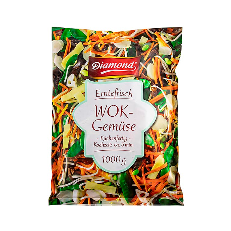 DIAMOND Wok-Gemüse, mit Lotuswurzeln