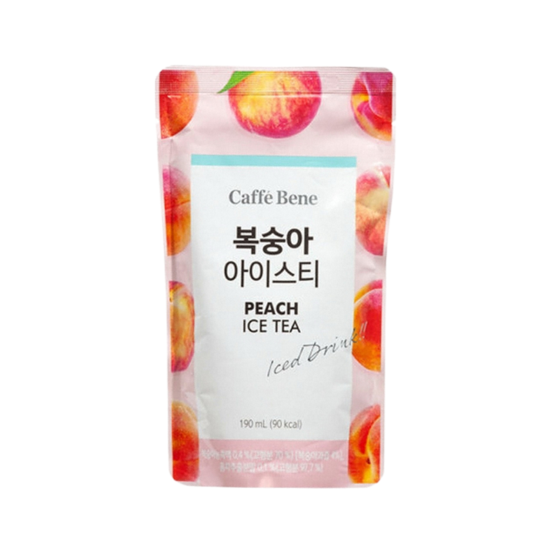 CAFFE BENE Peach Ice Tea