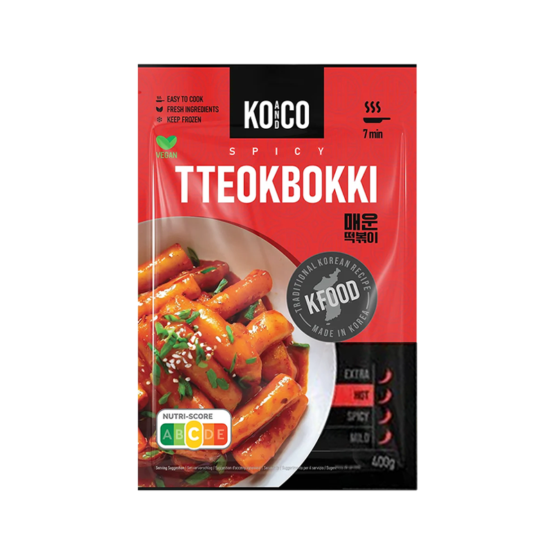 KO & CO Tteokbokki - Spicy